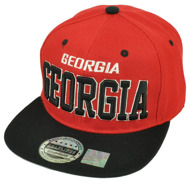 Men Womens Flat Hats Georgia Sweet Georgia Peach Snapback Adjustable Caps 